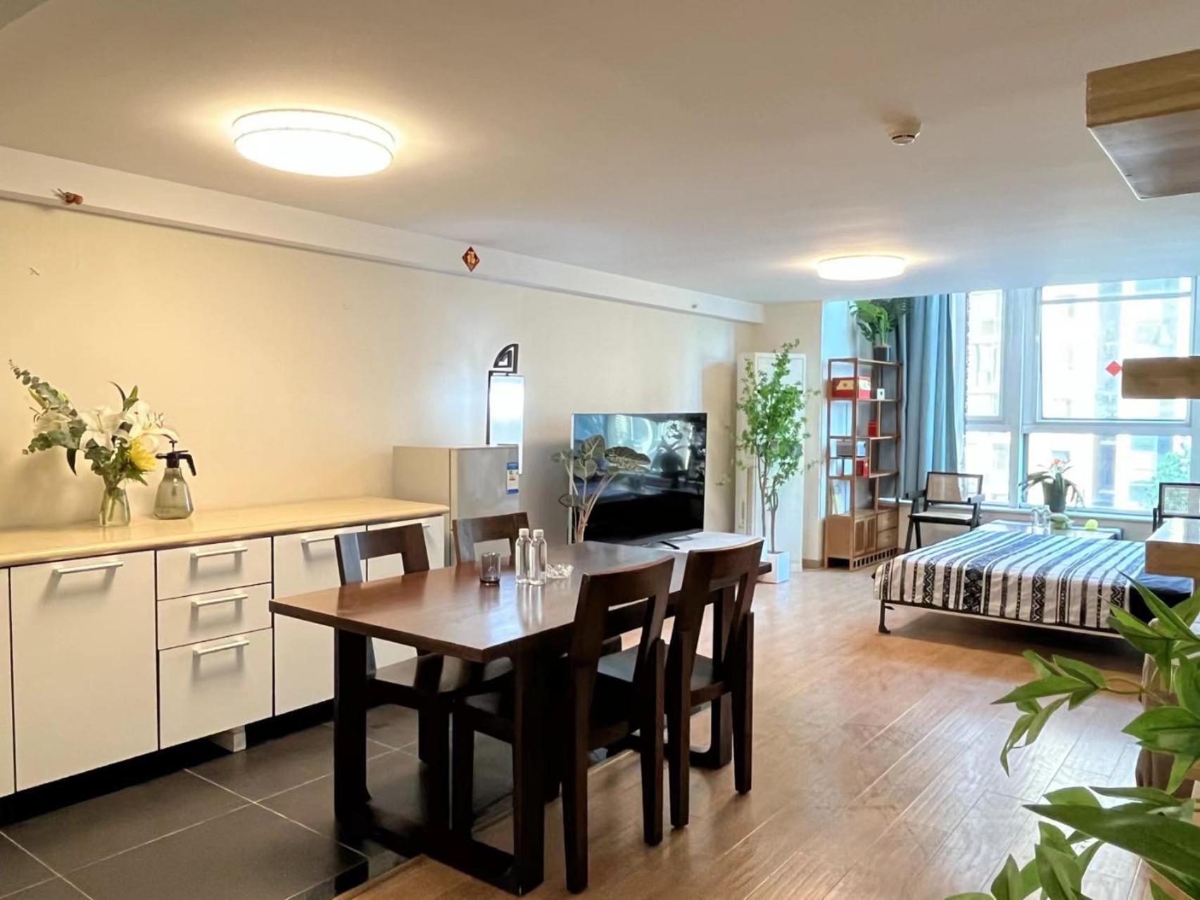Chaoyang Joy City Hardcover Apartment Pekín Exterior foto
